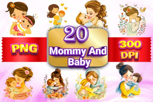 Mommy Baby Clipart Bundle: Strategic Value for Creative Entrepreneurs and Designers
