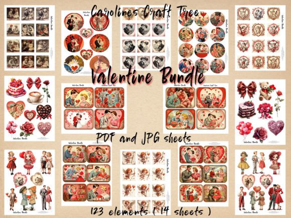 Valentine Bundle: Enhancing Your Creative Workflow with Digital Design Elements